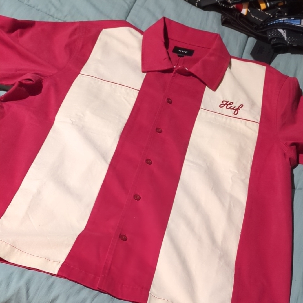 Huf Worldwide Men's Work Shirt